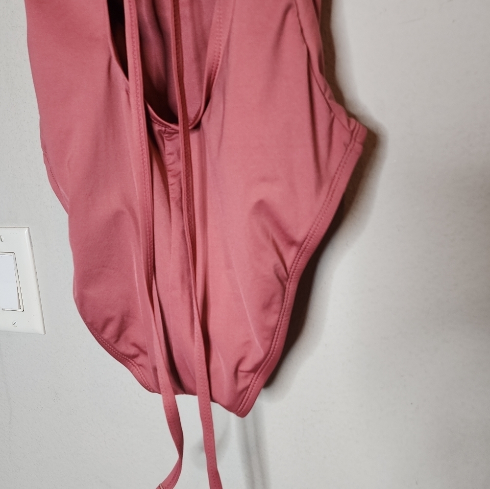 Kona Sol Pink one piece swimsuit. Like new. - Picture 7 of 13